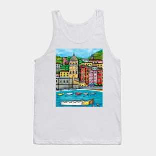 Colours of Vernazza, Cinque Terre Tank Top